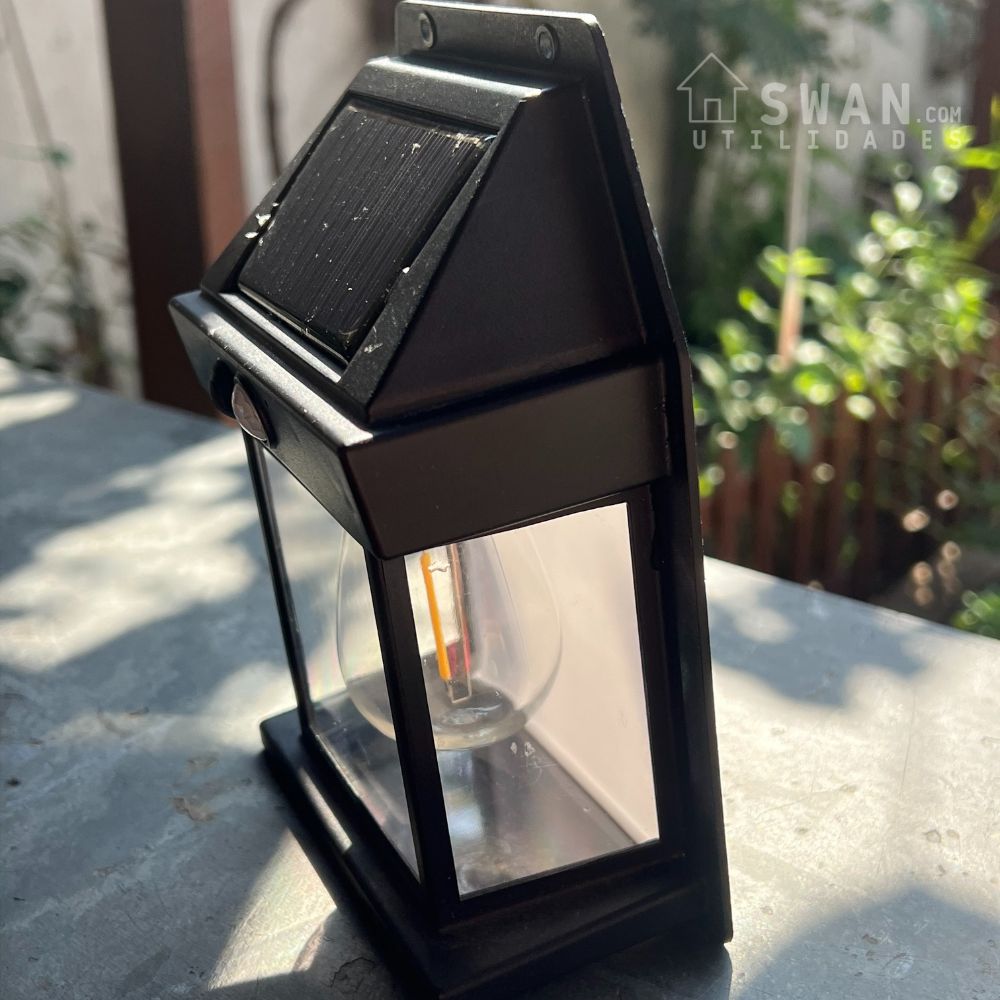 Luminária Solar de Tungstênio Swanlight - Ilumine Exteriores