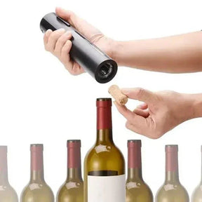 Kit Abridor de vinhos Elétrico com Carregamento por USB