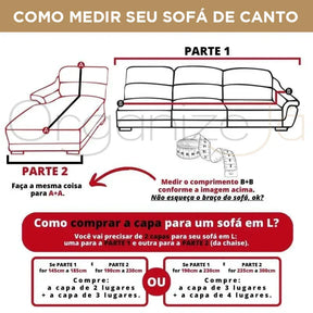 Capa para Sofá Jacquard BegeGuard – Impermeável, Antiderrapante e com Acabamento Sofisticado