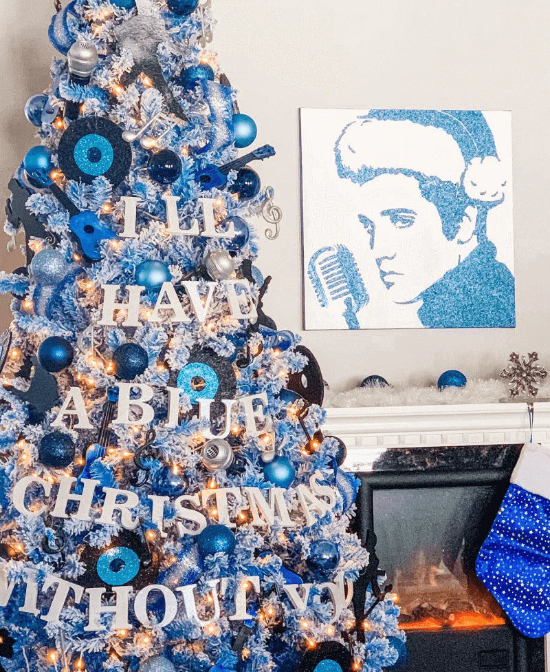 Árvore de Natal - Duquesa Nevada Azul + 700 LEDs