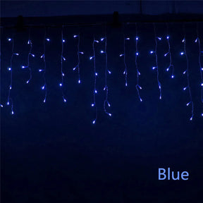 Cortina de Luzes LED Natalinas – Encanto e Magia para sua Casa