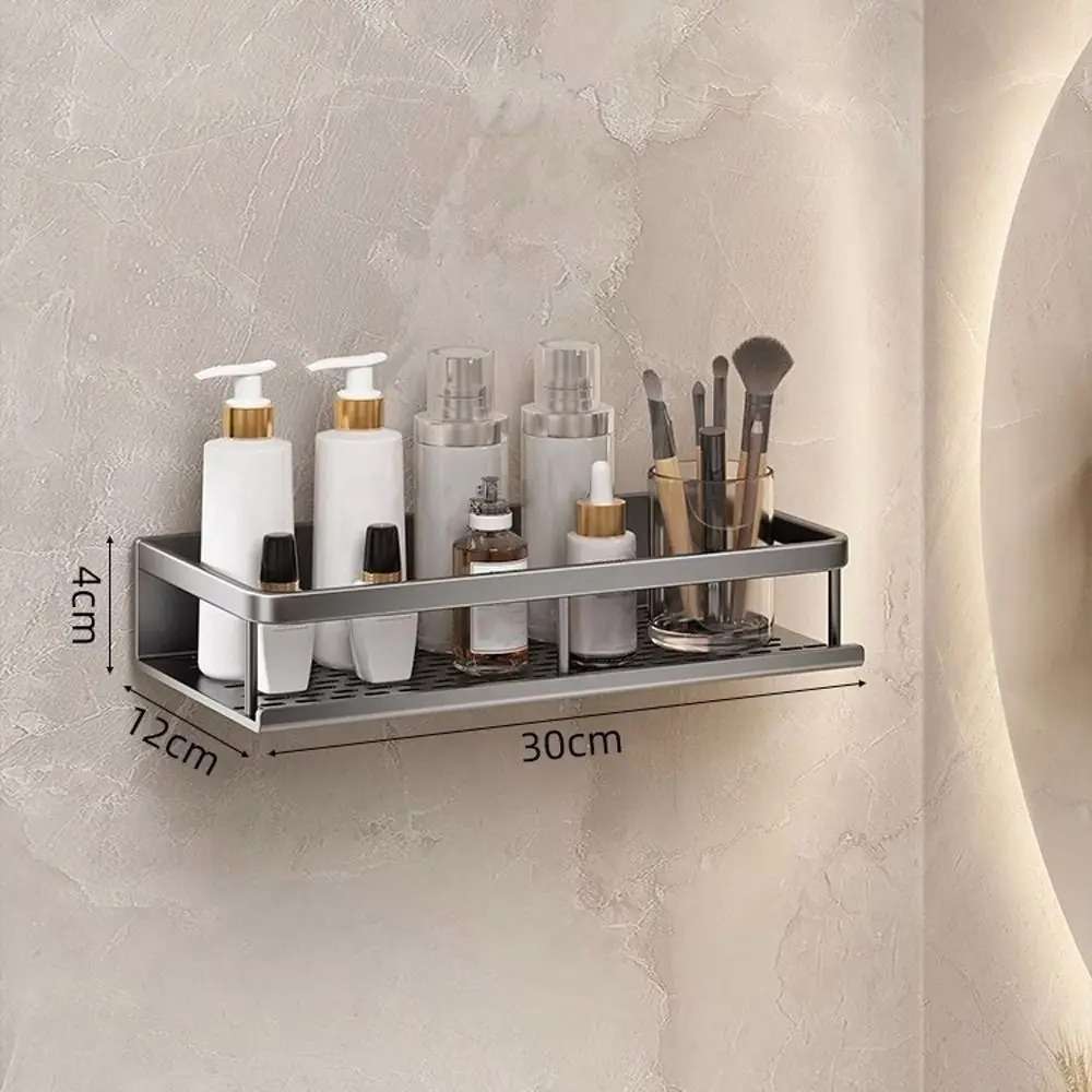 Prateleira de Banheiro Multifuncional em Alumínio - Swan Bathroom