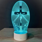Luminária da Salvação - Decoração Iluminada 16 Cores RGB