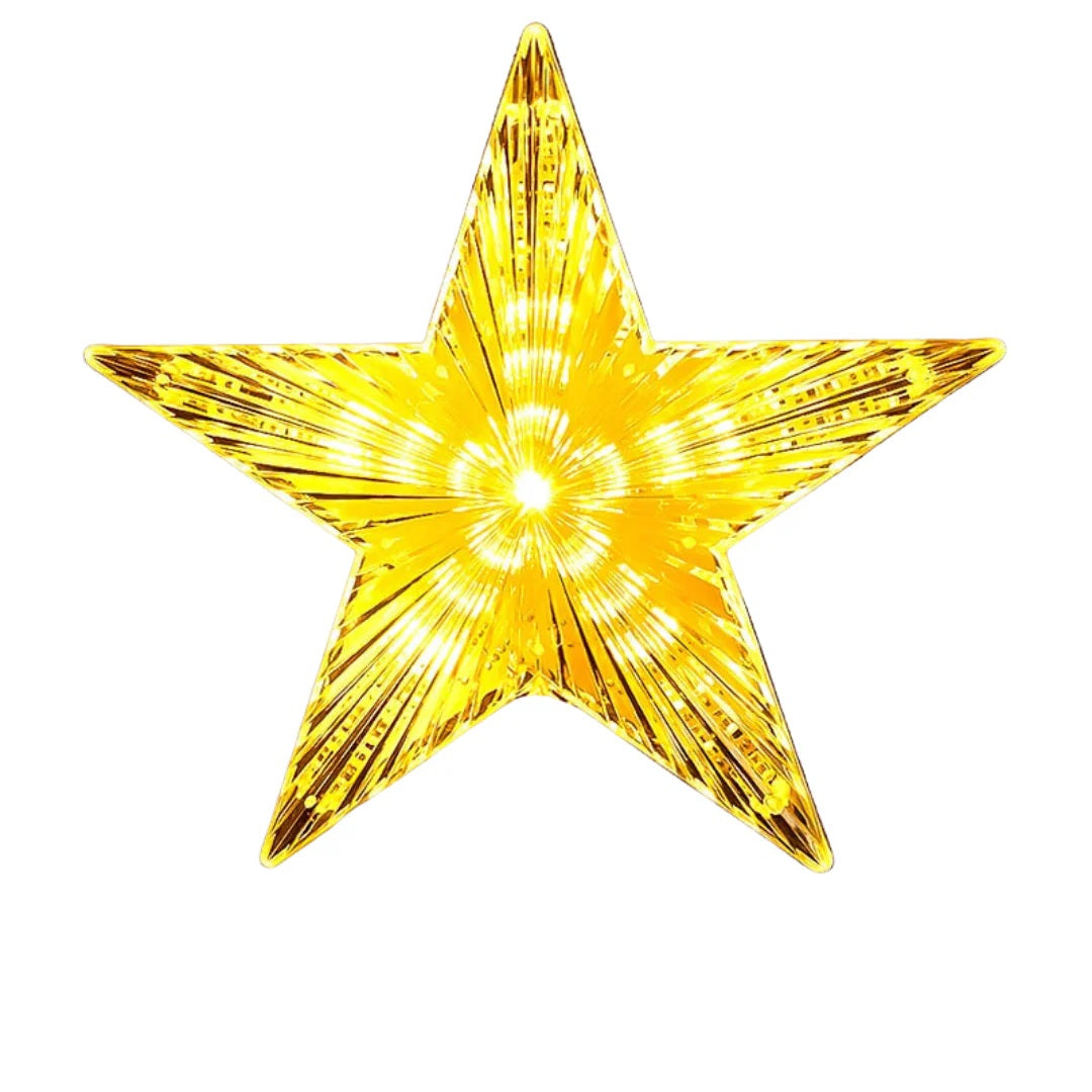 Estrela LED para Árvore de Natal - SwanChristmas