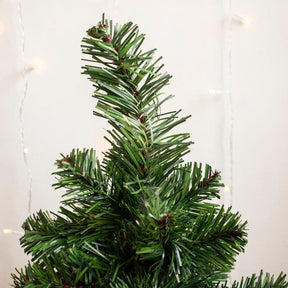 Árvore de Natal na Base de Juta 90 Cm 105 Galhos | Natal