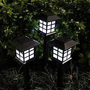 Luminária Solar de Jardim - Iluminação Para Exteriores